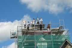 2007_Kirchturmrenovierung